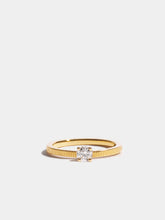 Charger l'image dans la galerie, Solitaire Anagramme godronné 0,30 carat