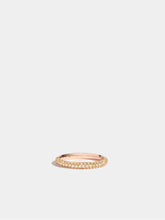 Charger l'image dans la galerie, Alliance Bicolores jaune et rose pavé 2.4mm