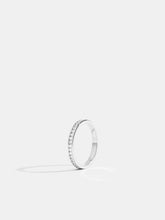 Charger l'image dans la galerie, Alliance rail pavée tour complet 1.5mm