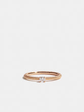 Charger l'image dans la galerie, Solitaire Anagramme millegrains 0,10 carat
