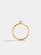 Charger l'image dans la galerie, Solitaire Anagramme godronné 0,30 carat
